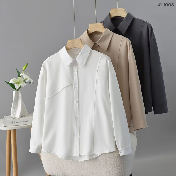เสื้อเชิ้ตทำงานแขนยาว