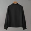 เสื้อทำงานแขนยาวคอระบาย
