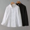 41-1012 (1) เสื้อเชิ้ตทำงานแขนยาว