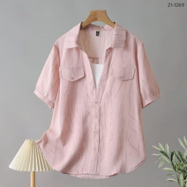 เสื้อคอปกแขนสั้น
