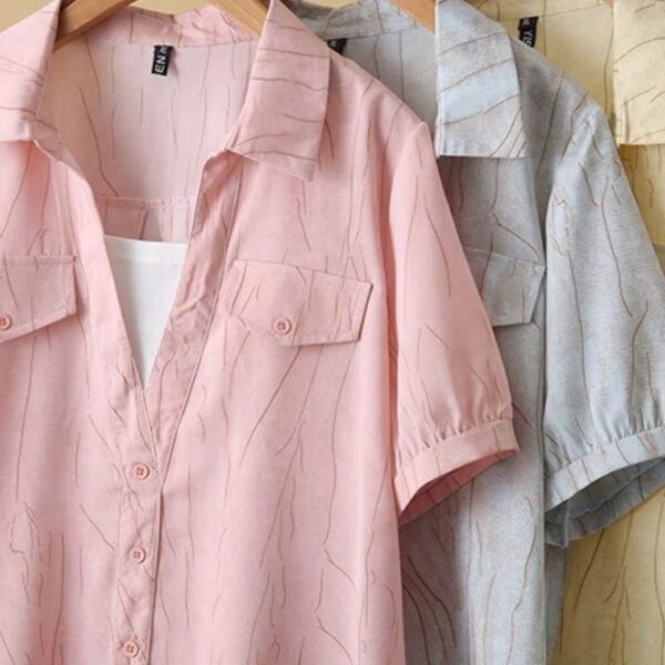 เสื้อคอปกแขนสั้น