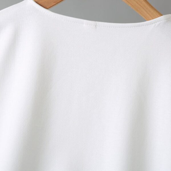 21-1276 (4) เสื้อยืดแต่งกระดุม