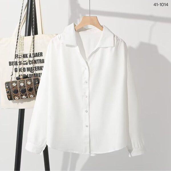 41-1014 (10) เสื้อเชิ้ตทำงานแขนยาว