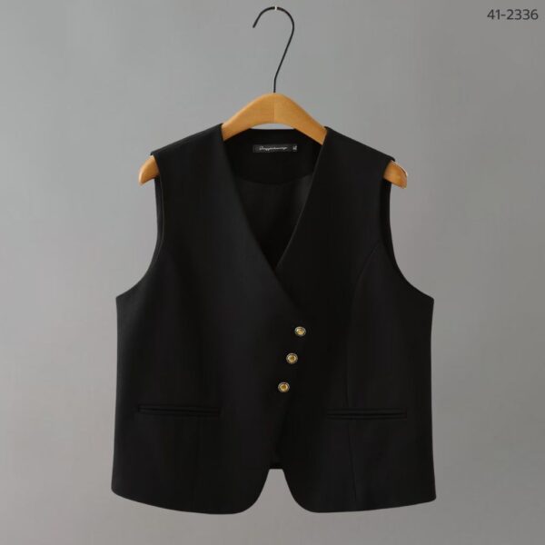 41-2336 (1) เสื้อคลุมทำงานแขนกุด