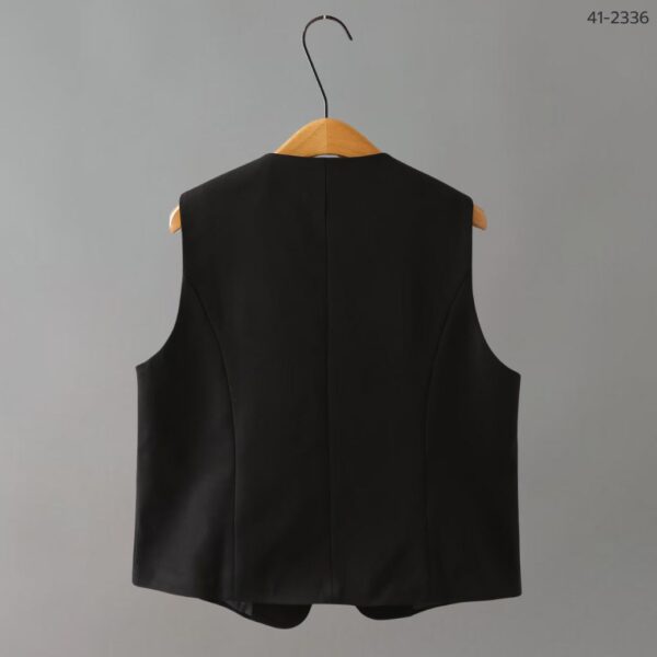 41-2336 (6) เสื้อคลุมทำงานแขนกุด