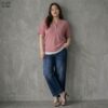 21-1278+11-1427 (3) เสื้อคอวีแต่งกระดุม