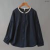 เสื้อเชิ้ตคอกลมแขนยาว