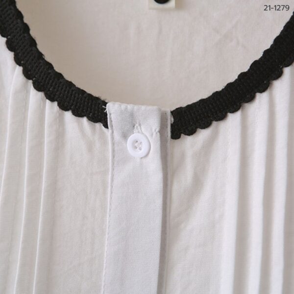 เสื้อเชิ้ตคอกลมแขนยาว