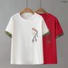 21-1280 (1) เสื้อยืดปักลาย