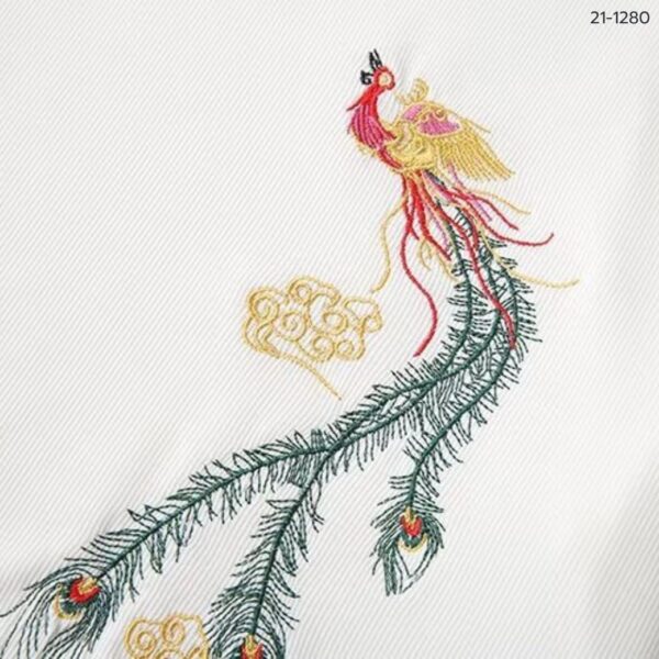 21-1280 (4) เสื้อยืดปักลาย