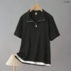 21-1282 (11) เสื้อยืดคอปีนมีซิบรูด