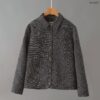 41-2337 (10) เสื้อคลุมทำงานคอปกแขนยาว