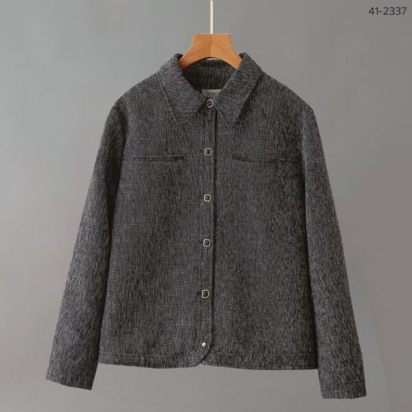 41-2337 (10) เสื้อคลุมทำงานคอปกแขนยาว