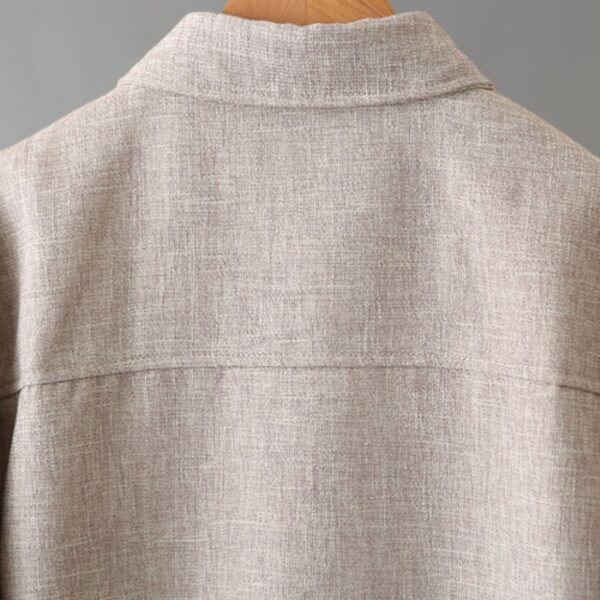 41-2337 (5) เสื้อคลุมทำงานคอปกแขนยาว
