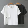 21-1283 (1) เสื้อยืดคอกลมแต่งกระเป๋า