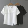 21-1285 (1) เสื้อยืดคอกลมแขนสั้น