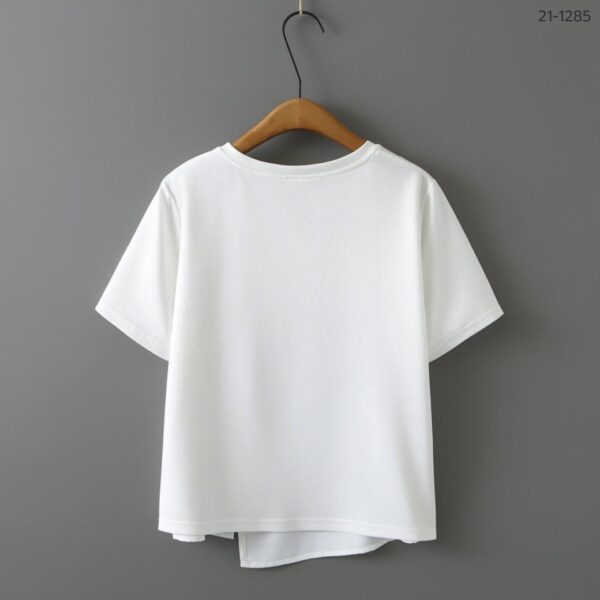 21-1285 (5) เสื้อยืดคอกลมแขนสั้น