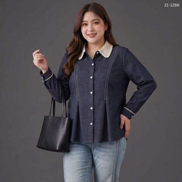 เสื้อเดนิมแขนยาว