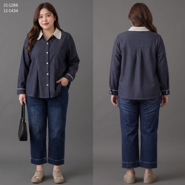 เสื้อเดนิมแขนยาว