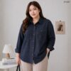 21-1287 (10) เสื้อเชิ้ตยีนส์แขนยาว