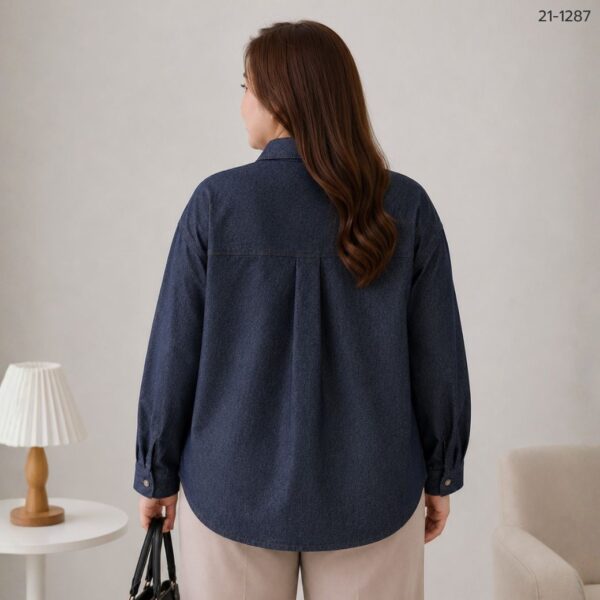 21-1287 (9) เสื้อเชิ้ตยีนส์แขนยาว