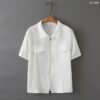 เสื้อยืดคอปกซิปหน้า
