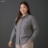 41-1020 (1) เสื้อเชิ้ตทำงาน ลายทาง