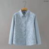 41-1020 (3) เสื้อเชิ้ตทำงาน ลายทาง