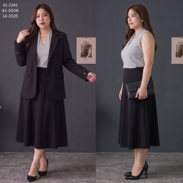 41-2341+41-3006+14-2025 (2) เสื้อคลุมทำงานแขนยาว