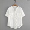 เสื้อคอจีนแขนสั้น
