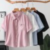 เสื้อเชิ้ตลำลองแขนสั้น