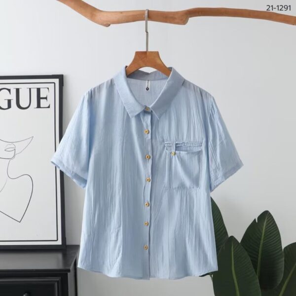 เสื้อเชิ้ตลำลองแขนสั้น