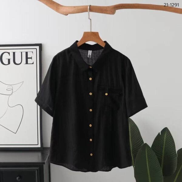 เสื้อเชิ้ตลำลองแขนสั้น