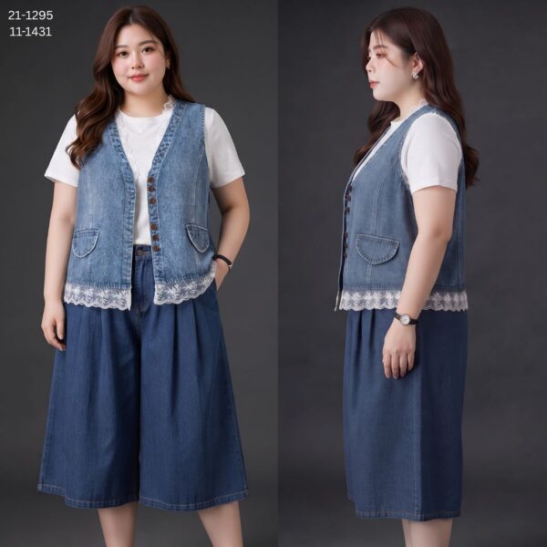 เสื้อยีนส์แขนกุด