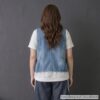 21-1295 (3) เสื้อยีนส์แขนกุด