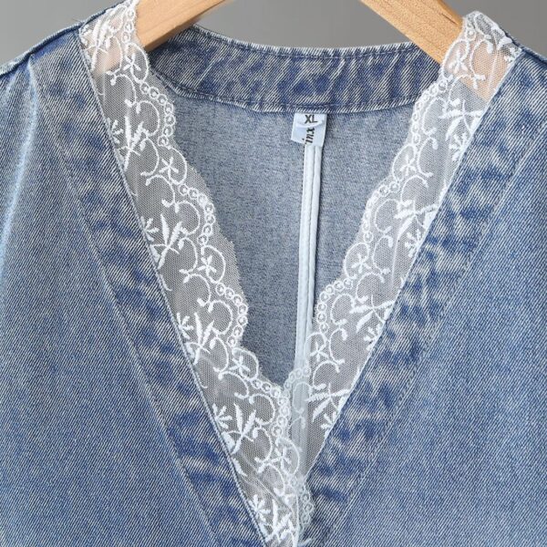 21-1295 (7) เสื้อยีนส์แขนกุด