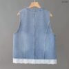21-1295 (8) เสื้อยีนส์แขนกุด