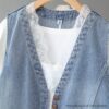 21-1295 (9) เสื้อยีนส์แขนกุด