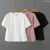 เสื้อคอกลมแขนสั้น
