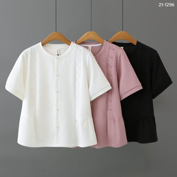 เสื้อคอกลมแขนสั้น