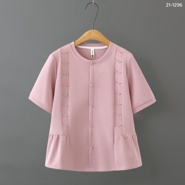 เสื้อคอกลมแขนสั้น