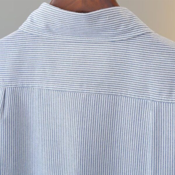 เสื้อเชิ้ตแขนสั้น ปักลายแมว