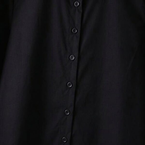 เสื้อทำงานแขนยาวคอระบาย