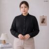 เสื้อทำงานแขนยาวคอระบาย