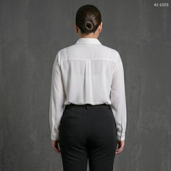 41-1023 (1) เสื้อเชิ้ตทำงานแขนยาว