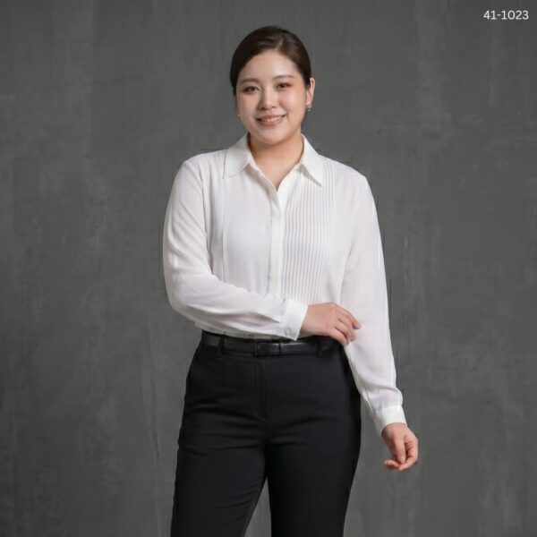 41-1023 (3) เสื้อเชิ้ตทำงานแขนยาว
