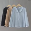 21-1298 (1) เสื้อแขนยาวแขนตุ๊กตา