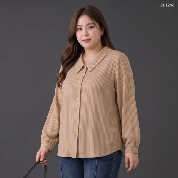 21-1298 (2) เสื้อแขนยาวแขนตุ๊กตา