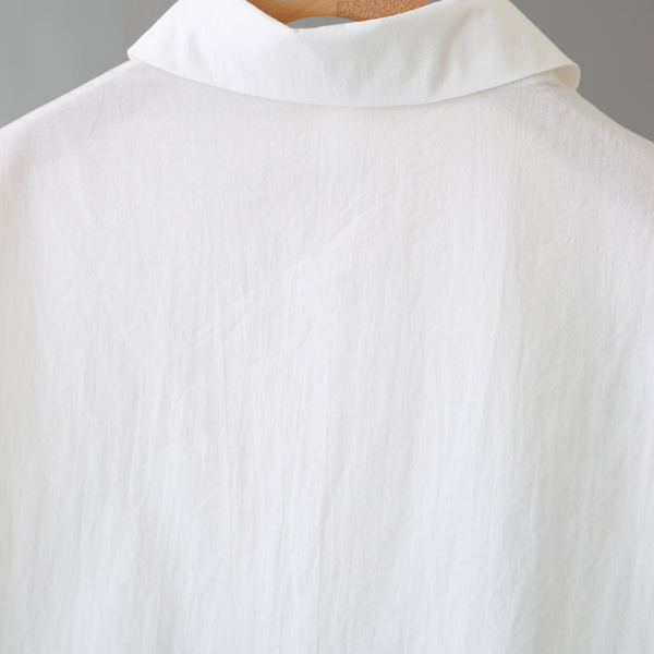 21-1299 (2) เสื้อเชิ้ตแขนล้ำคอปก