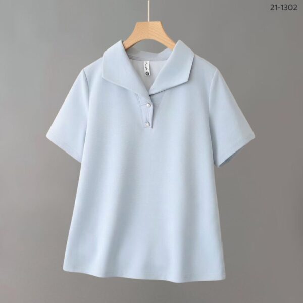 เสื้อยืดคอปกแขนสั้น